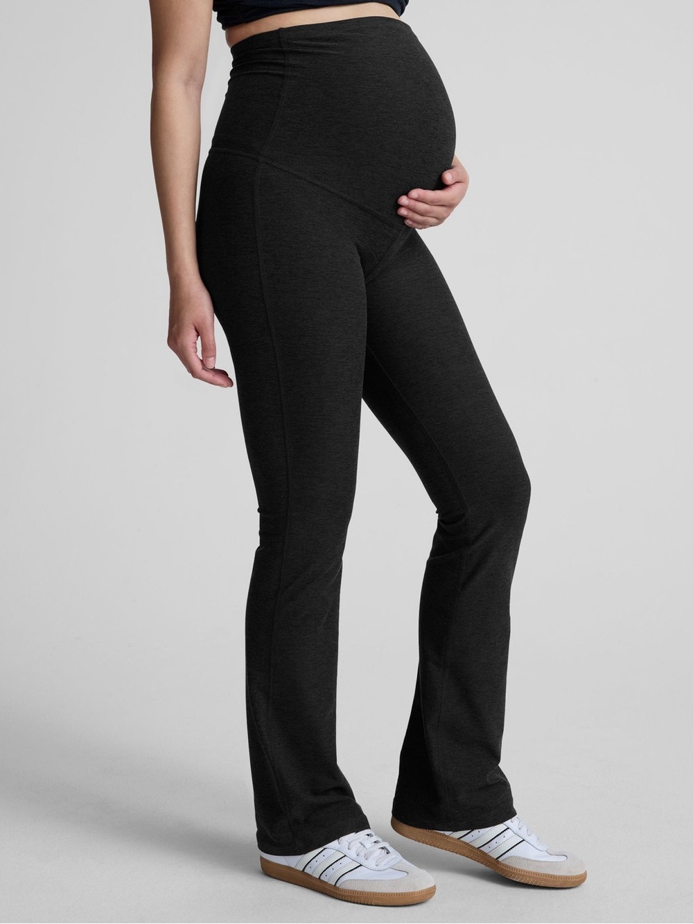 Beyond Yoga Spacedye Practice Maternity Bootcut Pant sz M
